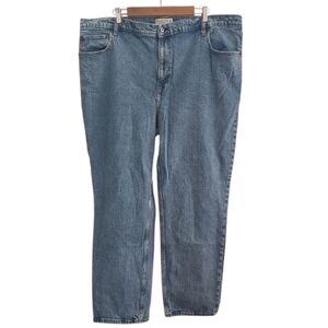 Abercrombie & Fitch 90s Straight Ultra High Rise Jeans Women’s Plus 22 Denim